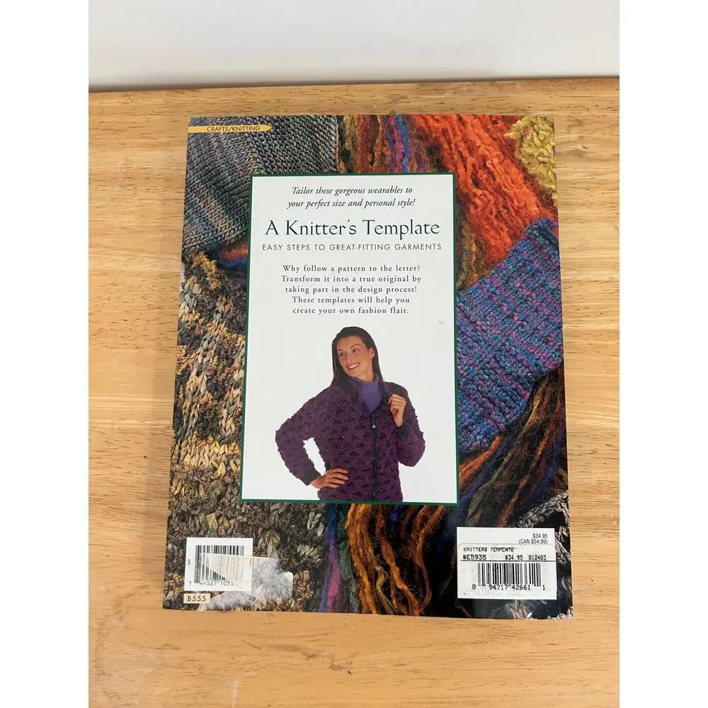 A Knitter’s Template Easy Steps to Great Fitting Garments Book